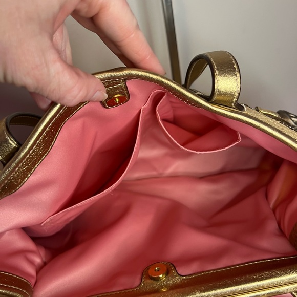 Coach Hamptons Archive 10th Anniversary straw floral carryall - Picture 13 of 15